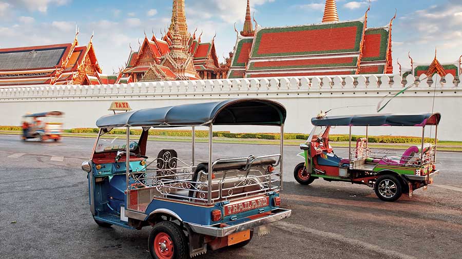 Tuk Tuk taxi in Bangkok