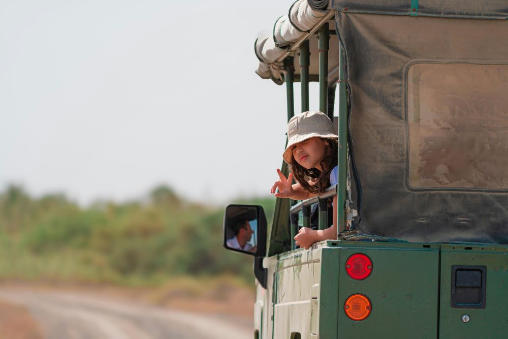 safari con bambini