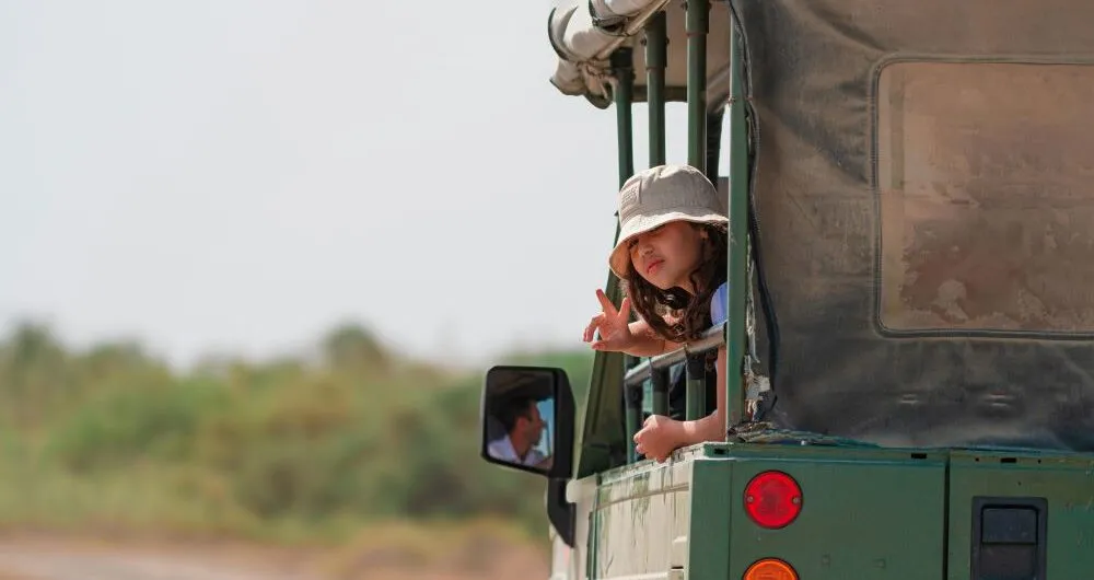 safari con bambini